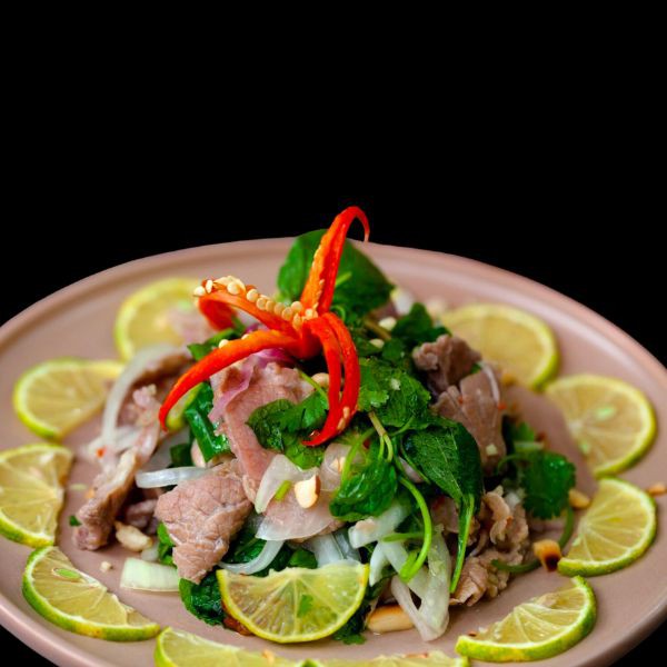 RARE BEEF IN LEMON JUICE SALAD