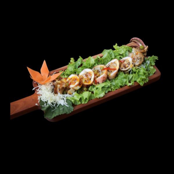 SQUID W/ stuffed minced pork