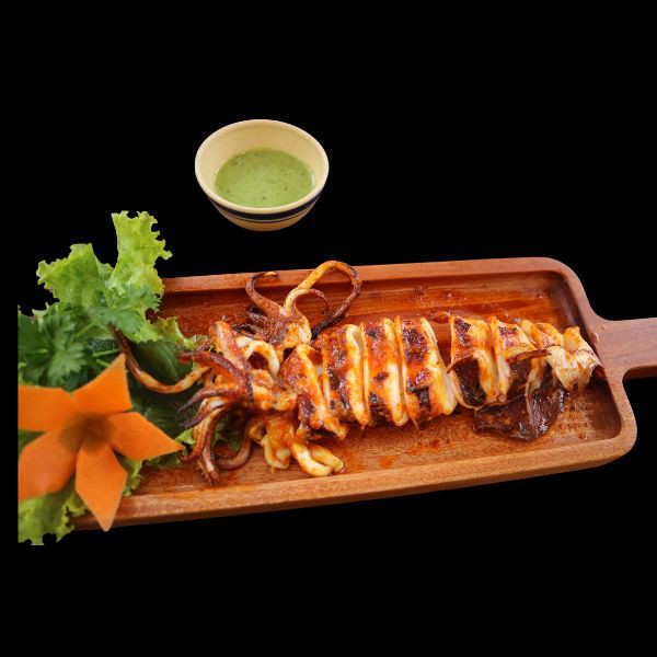 GRILLED SQUID W/ Salt & CHILI